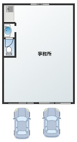 【間取り】 | 鵜の森1丁目事務所O