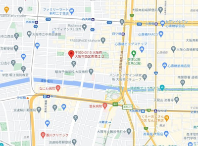 【地図】 | プレサンス南堀江スタイルズ