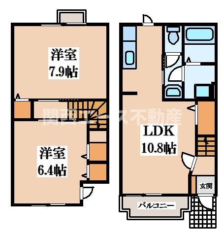 【間取り】 | ミルト池島Ⅰ