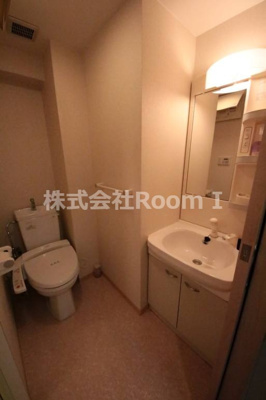 【トイレ】 | ヴィラタワー谷町 | シンプルで使いやすいトイレです