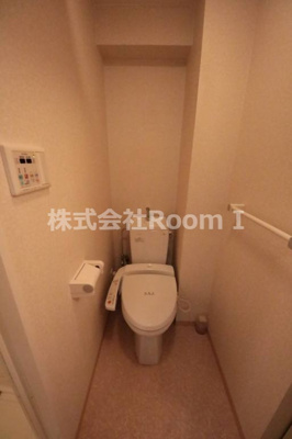 【トイレ】 | ヴィラタワー谷町 | コンパクトで使いやすいトイレです