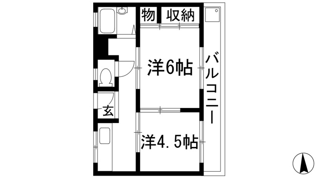 【間取り】 | 吉田マンション