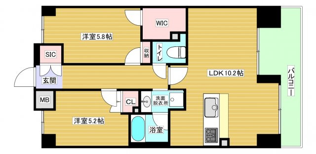 【間取り】 | アークレジデンス梅田北