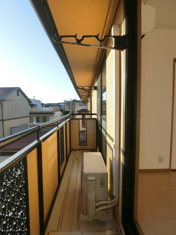 サンヨーク　D棟のバルコニー