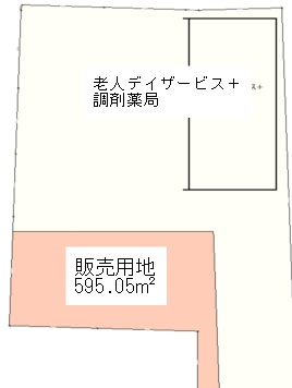 【土地図】 | 倉敷市堀南 | 180坪の土地です♪