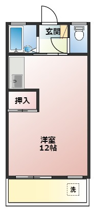 メゾンドUの間取り