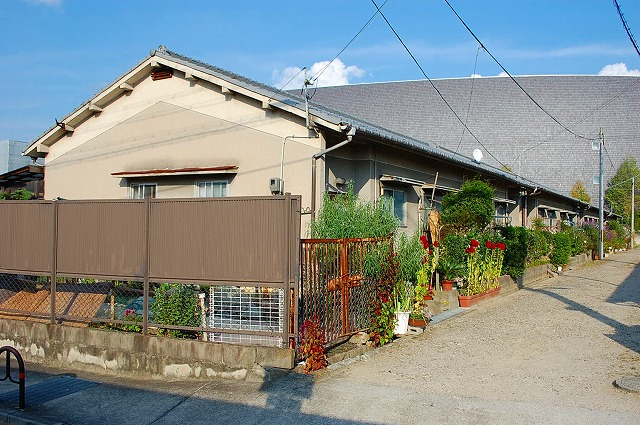 西田宮前町貸家の外観|外はこのようになっています