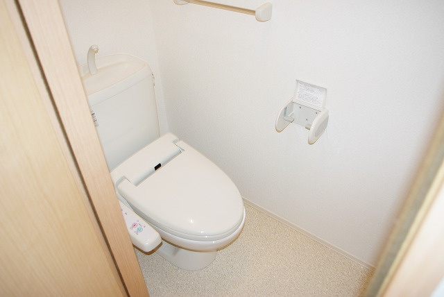 ヴィラ ウェストのトイレ|清潔感のあるトイレです