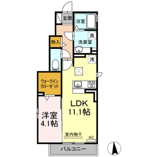 【間取り】 | ボン・エトワールⅡ