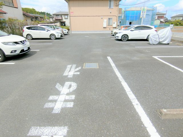 ベルフォーレ成東の駐車場