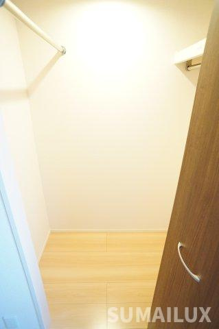 熊本市東区戸島西４丁目のアパートの収納