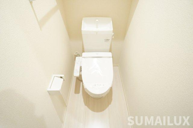 熊本市東区戸島西４丁目のアパートのトイレ