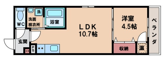 【間取り】 | オルフェアメゾン清水丘壱番館