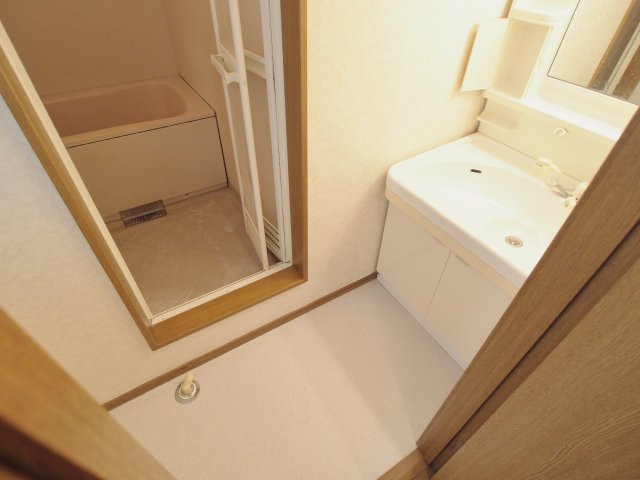 セゾンユウワの洗面所