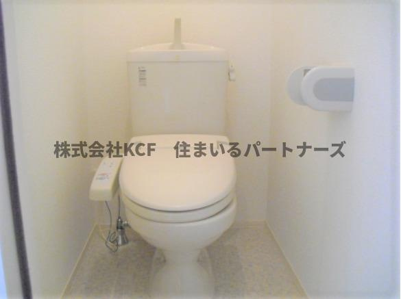 ウィズテリア A棟のトイレ|落ち着いたトイレです