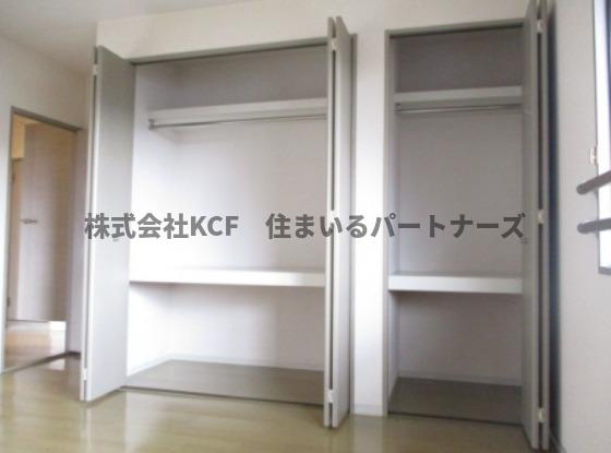 アクール D棟の収納|ちょっとした収納スペースも充実しています