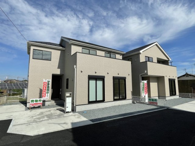 【外観】 | 藤岡市藤岡21-1期（全2棟）1号棟 | 前面道路含む現地写真です