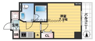【間取り】 | エスライズ御堂筋本町