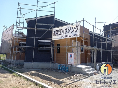 八女市吉田新築戸建の外観