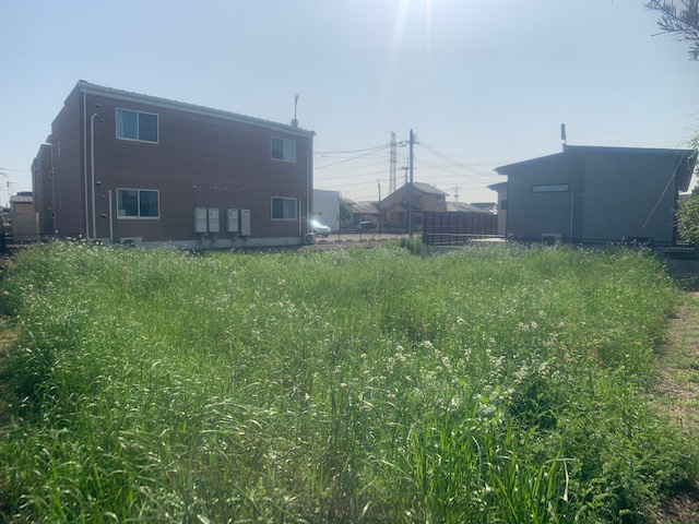 都城市志比田町の売地の外観