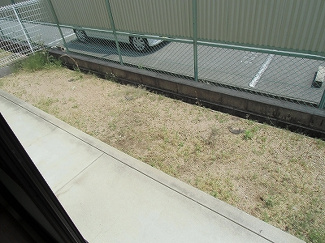 【バルコニー】 | リスペクトＢ棟 | １Ｆの特権です！広々庭付きバルコニー