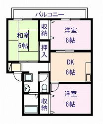 【間取り】 | リスペクトＢ棟