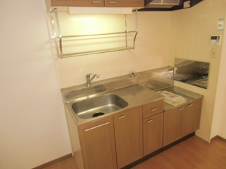 【キッチン】 | リスペクトＢ棟 | シングルレバーのキッチン