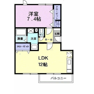 【間取り】 | ハートベイルＡ