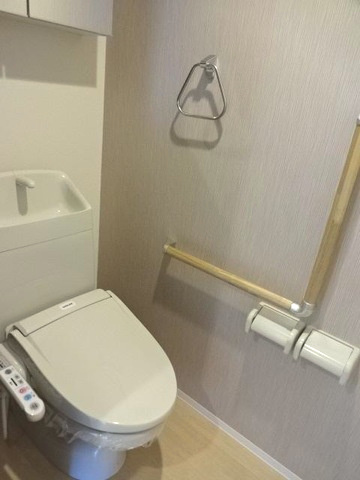 熊本市北区龍田陳内２丁目のアパートのトイレ