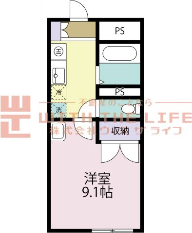モナンジュ御井の間取り