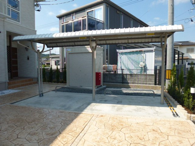 クレール弐番館のその他共用部分|自転車置き場