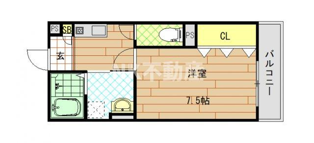 【間取り】 | オーク永和（俊徳道賃貸） | 間取りです