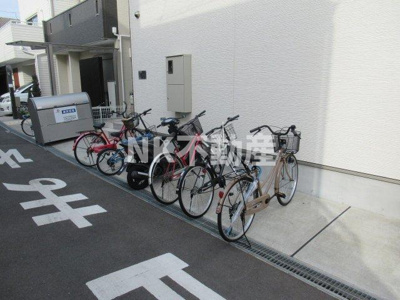 【その他共用部分】 | オーク永和（俊徳道賃貸） | 駐輪場です