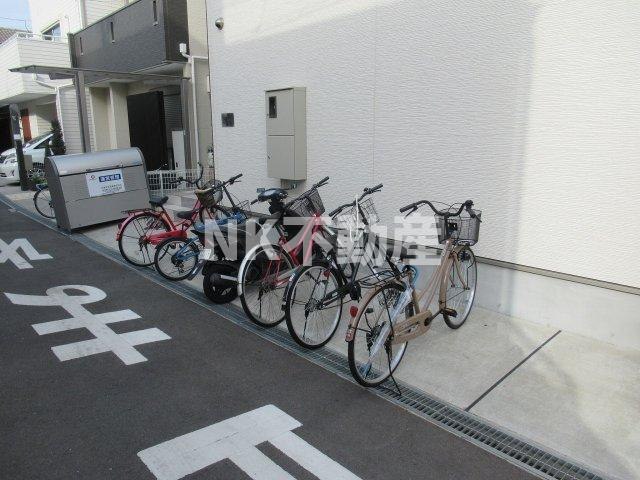 【その他共用部分】 | オーク永和（俊徳道賃貸） | 駐輪場です