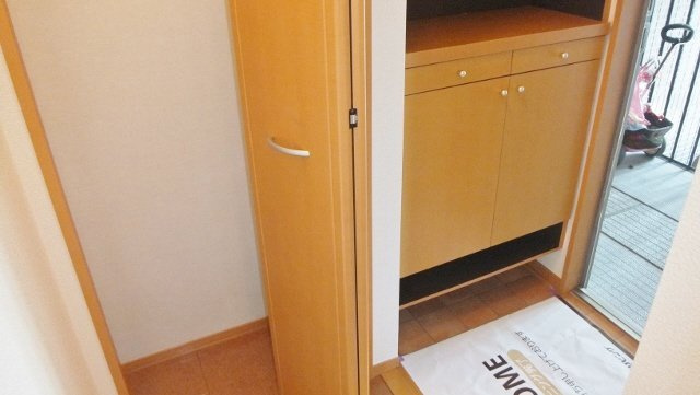 マークサウンドⅡの玄関|収納豊富