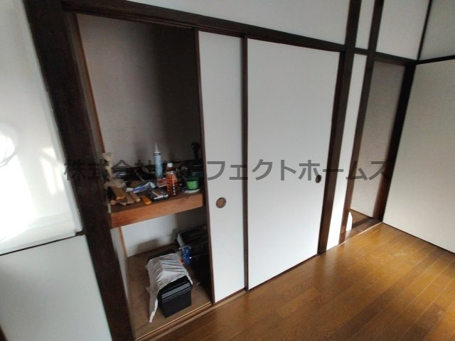 郡津4丁目テラスの収納|大きなものも収納できそうです