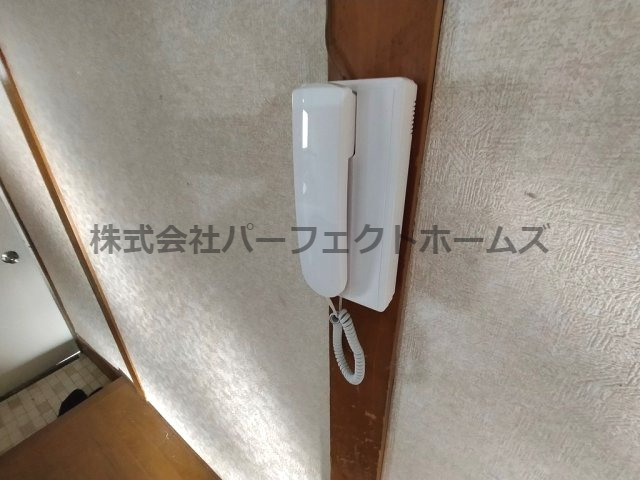 郡津4丁目テラスのセキュリティ|インターフォン！