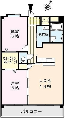 ブランシュールの間取り