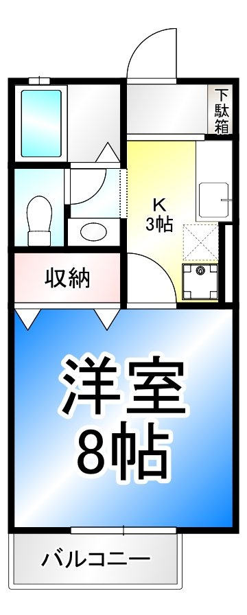 グリーンテラスSTの間取り