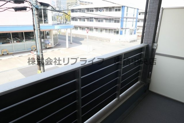 エレアージュ姫路駅南のバルコニー