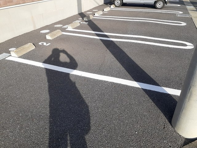 ラフレシール　ガーデンの駐車場