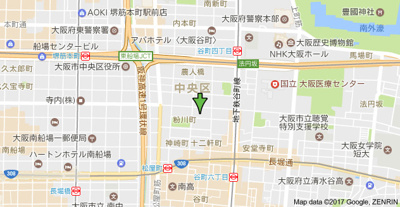 【地図】 | アーバネックス谷町Ⅱ