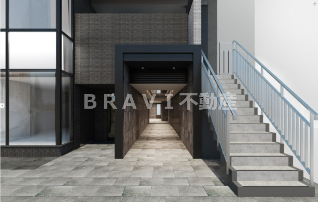 エスリードコート堺筋本町 BRAVI不動産のエントランス|落ち着いたエントランスです