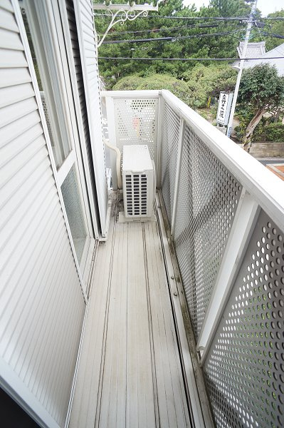 プリムローズワカミヤのバルコニー