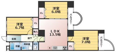 【外観】 | 南千里グリーンハイツA棟
