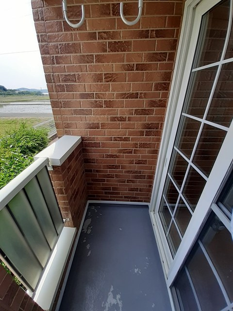 ヴィラ・アブリコのバルコニー