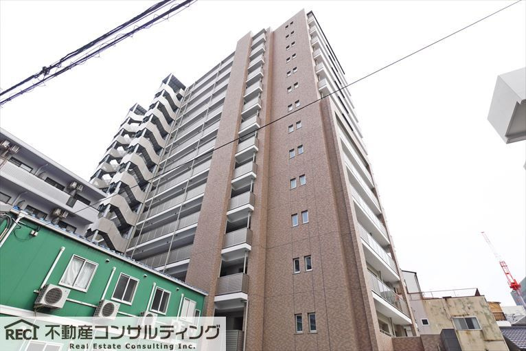 ワコーレ三宮G.Cの外観|南向き