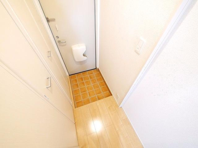 イリーデⅡの玄関|落ち着いた玄関です