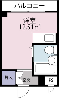 【間取り】 | シャトー第７神戸