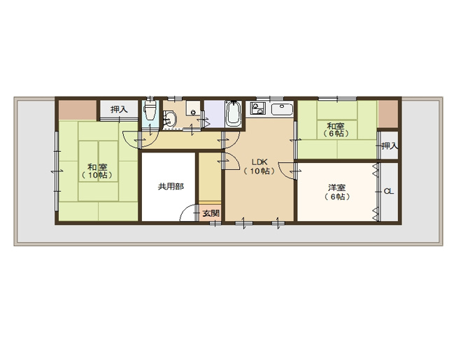 【間取り】 | 千寿マンション